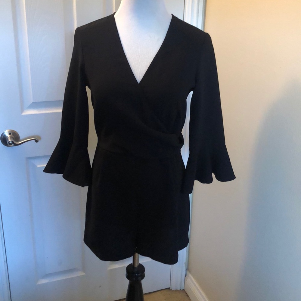 Black Romper Long Sleeve